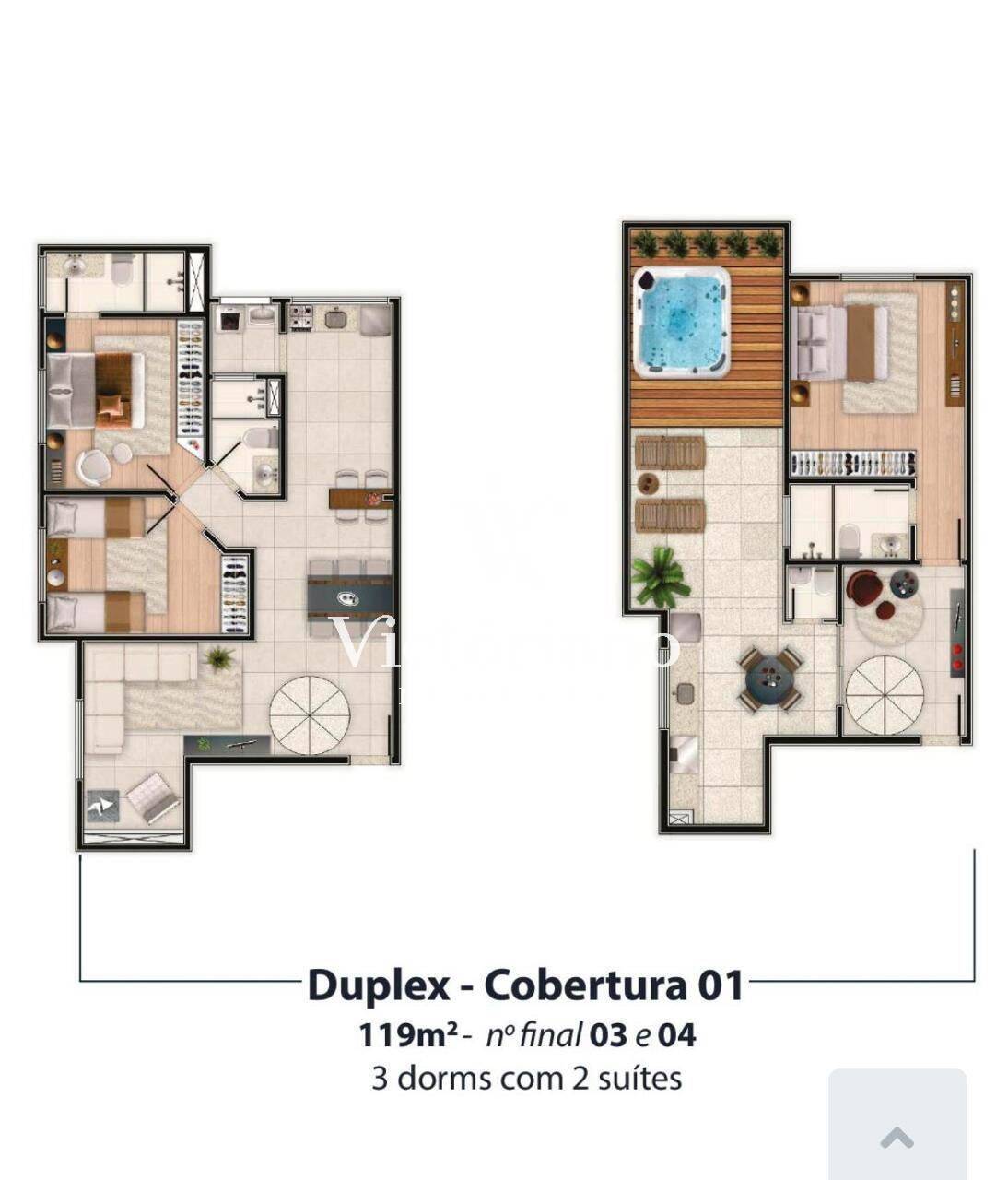 Apartamento à venda com 3 quartos, 119m² - Foto 11